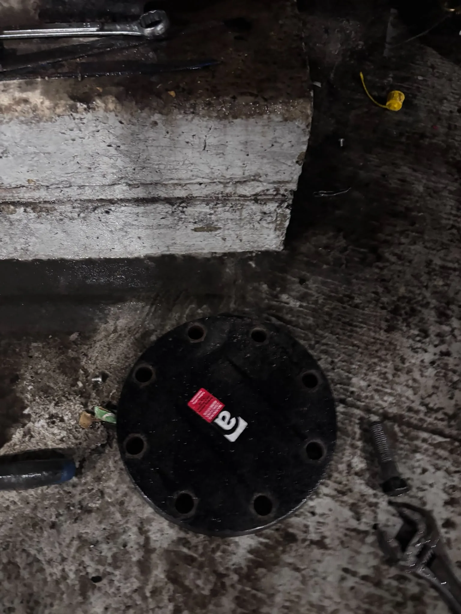 Artex scraping from a concrete ceiling during Woolwich refurbishment