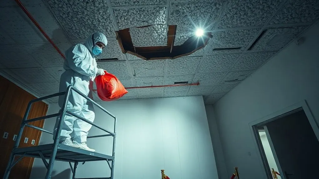 Asbestos Ceiling Removal in Woolwich — HSE-licensed specialists