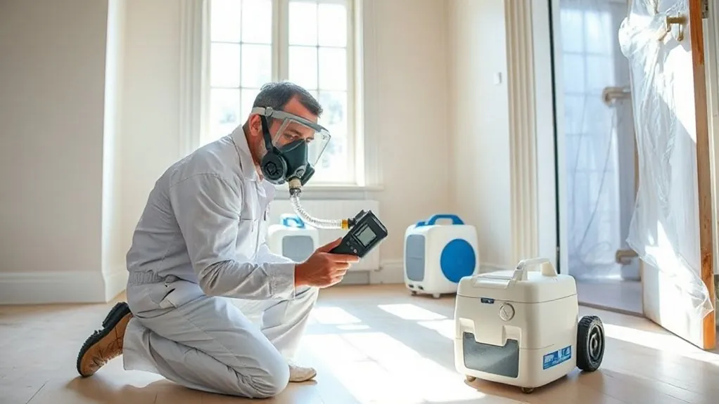4-Stage Clearance Testing in Woolwich — HSE-licensed specialists