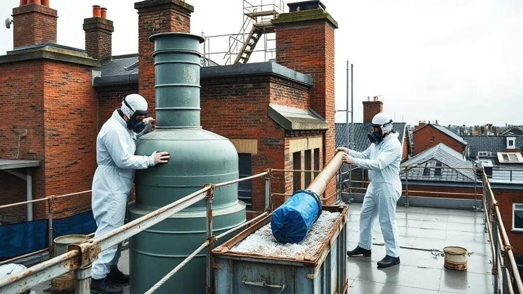 Water Tank & Flue Removal in Woolwich — HSE-licensed specialists